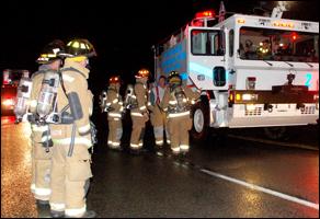 CFR-2 provides mutual aid response to the City of Raleigh for a major transformer plant fire.